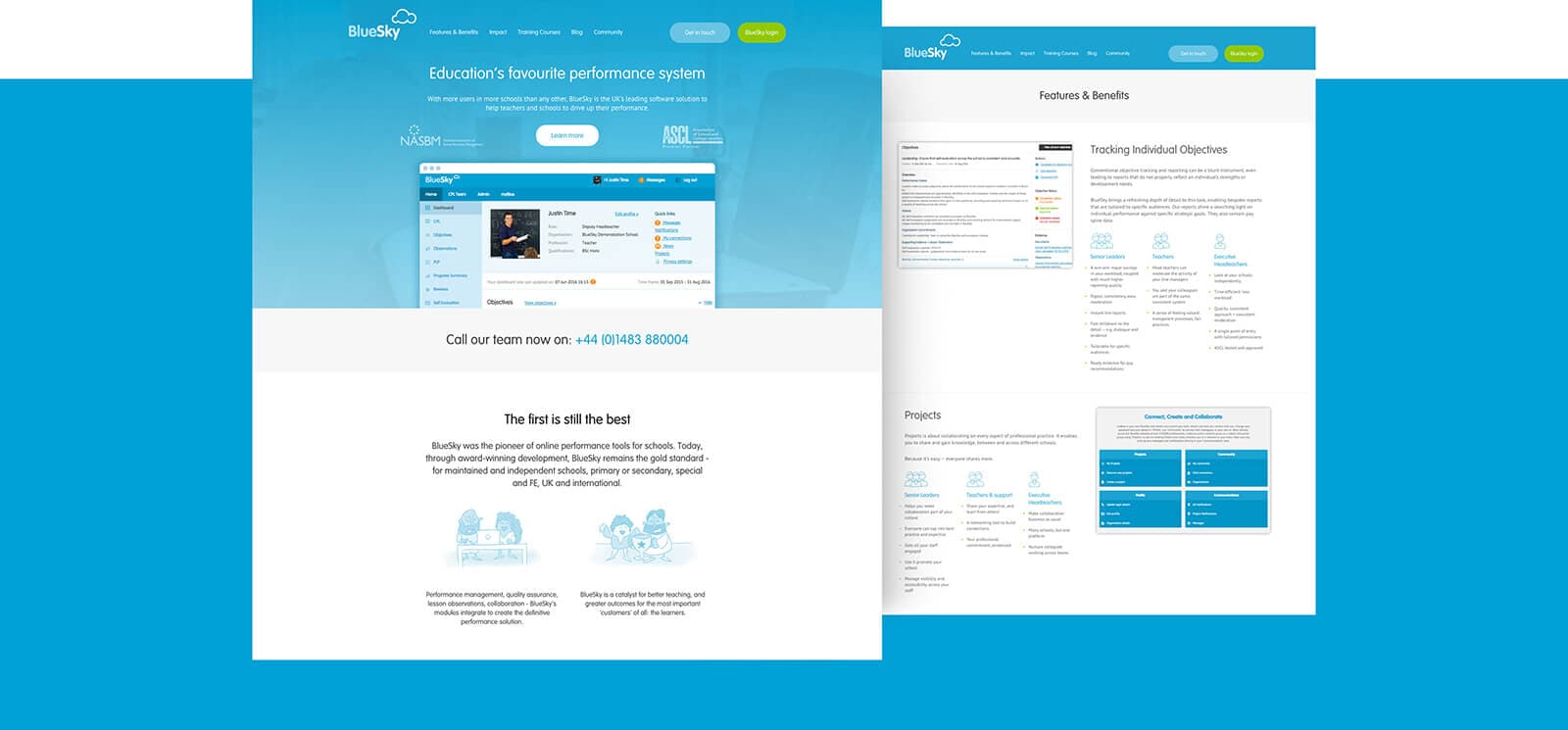 Website display