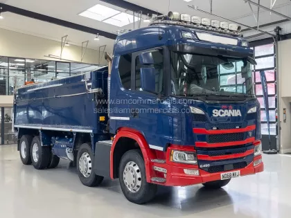 2018 (68) SCANIA G450 8X4 ALLOY TIPPER img