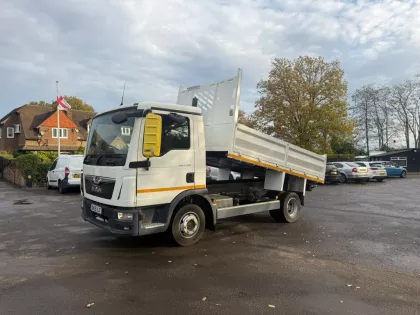 2019 (19) MAN TGL 7.160  7.5 TONNE DOUBLE DROPSIDE TIPPER img
