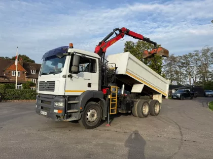 2008 (57) MAN TG-A 26.360 6X4 BB TIPPER GRAB img