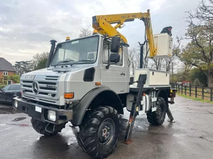2008 (57) MERCEDES-BENZ UNIMOG U3000 VERSALIFT CHERRY PICKER 4.3 U3000 U4000 img
