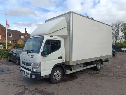 2020 (20) MITSUBISHI FUSO CANTER 7C15 BOX ONLY 63.000 KMS FROM NEW! img