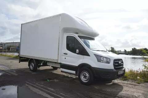 2022 Ford Transit 350 Luton Box Van with Tail Lift for Sale img
