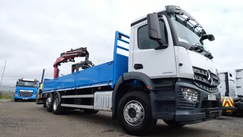 2019 “69” Mercedes-Benz Arocs 2532 6x2 Merchant Brick Grab For Sale img