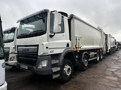 2016 DAF CF370 8X2 REFUSE TRUCK WITH WEIGHING img