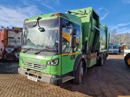 2014 DENNIS ELITE TWINPACK REFUSE TRUCK WITH POD img