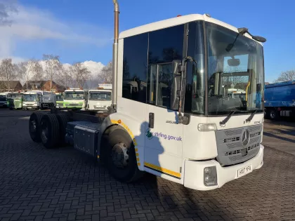 2017 MERCEDES ECONIC 6X2 REAR STEER CHASIS CAB img
