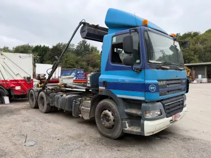 2010 DAF 85 6X4 HOOKLOADER DRAWBAR img