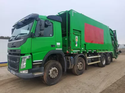 2018 VOLVO FM 420 8X4 HEIL BIGBITE REAR END LOADER REL img