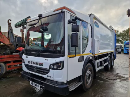 2015 DENNIS ELITE 19N REFUSE TRUCK - FOR SALE img