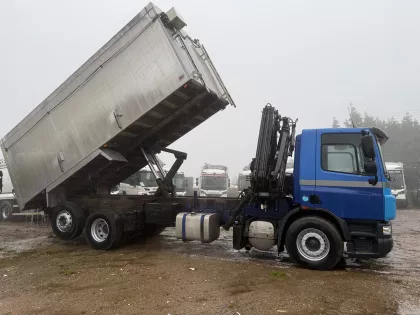 2006 DAF 75-310 6X2 TIPPER CRANE img