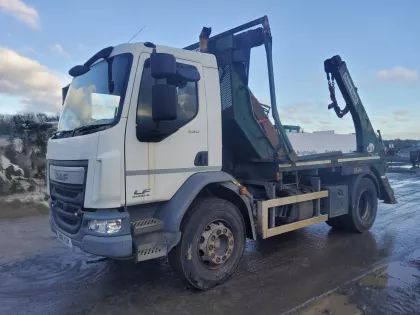 2016 DAF LF 260 SKIP LOADER img