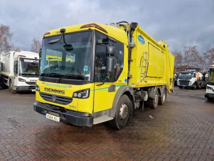 2014 DENNIS ELITE - 70 30 REFUSE TRUCK - FOR SALE img