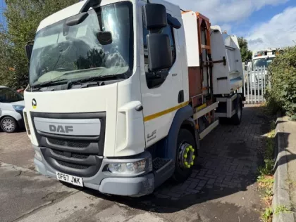 2017 DAF 55  10 TONNER FOOD WASTE RECYCLING TRUCK img