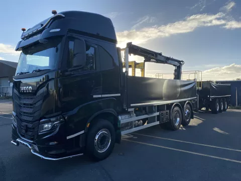 Brand new unregistered Iveco X Way 570 Drawbar Brick Crane img