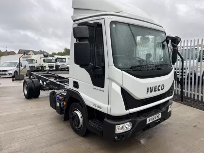 2019(19) Iveco Eurocargo 75E16 Chassis Cab img