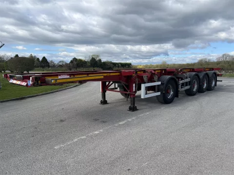 2017 - Dennison Four-Axle Splitter Skeletal Trailers - Choice Available img