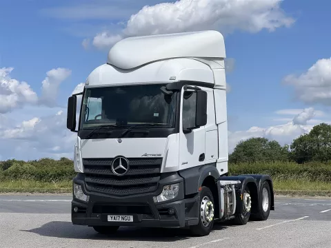 2017 - Mercedes Benz 2543 Actros 6x2 Tractor Unit - Choice Available img