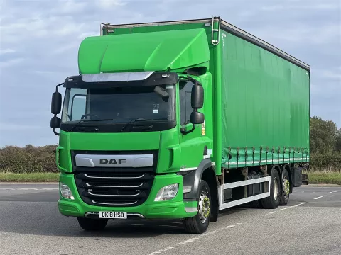 2018 - DAF CF410 6x2 Curtainside Body - Choice Available img