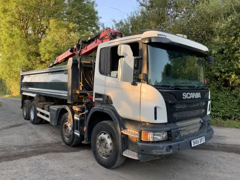 2015 Scania P-Series truck - dump truck img