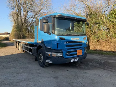 2010 Scania P-Series truck - platform truck img
