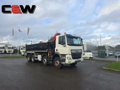2020 DAF 2020 (70) CF450 8x4 TIPPER GRAB Tipper Grab img