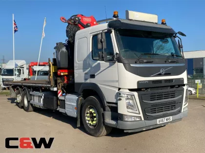 2018 Volvo 2018 (67) FM 410 6x2 Mounted Crane Crane Mounted img