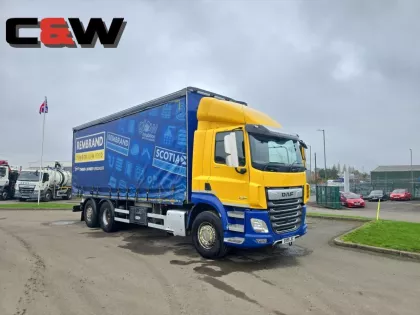 2019 DAF 2019(19)FAN CF430 6x2 26T Curtainside - 227,000Kms Curtain Side img