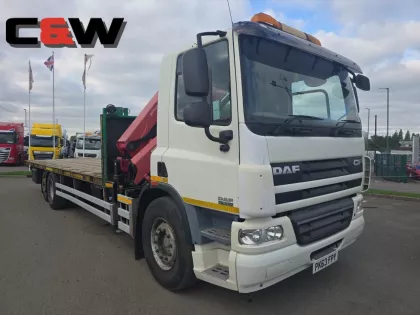 2013 DAF 2013(63) FAR CF75.310 (2018)HMF Crane – 292,000Kms Crane Mounted img