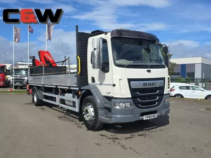 2020 DAF 2020(69) FA LF 230 4x2 DROPSIDE REAR MOUNTED CRANE Crane Mounted img