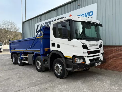 Scania P410 XT 8x4 Tipper 2019 img