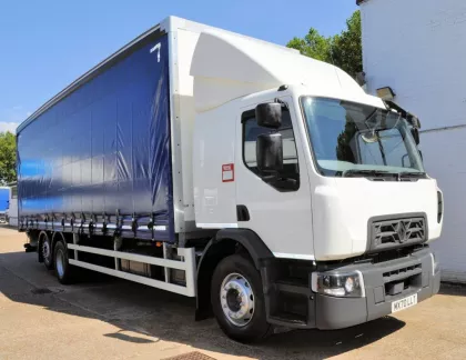 RENAULT D26  - 26 TON GVW CURTAINSIDER T AWAY T LIFT - EURO 6 - R195 img