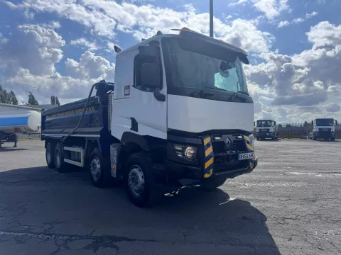 2015 Renault C430 8x4 Steel Body Tipper img