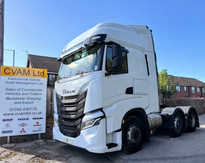 2021 (71) IVECO STRALIS AS440S48TX P DIESEL TRACTOR (ROAD TRACTIVE UNIT) 6x2 MID-LIFT img