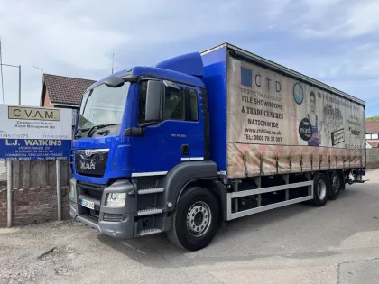2016 (66) MAN TGS DIESEL CURTAIN SIDE 26t Curtainside img