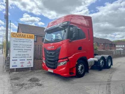 2021 (21) IVECO S-Way 500bhp 6X2 Mid Lift Tractor Unit img
