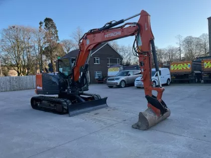 2022 Hitachi ZX85USBLCN-6 Excavator img