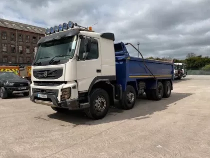 2012 VOLVO FM450 8x4 Steel Tipper img
