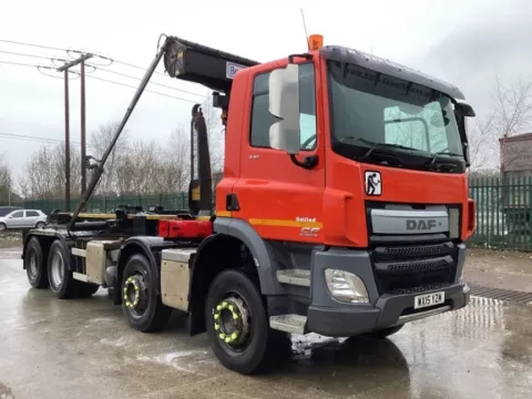 2015 DAF CF440 8x4 Hookloader img