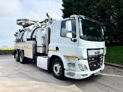 2014 DAF CF 400 EURO 6 AQUA WHALE Tanker img