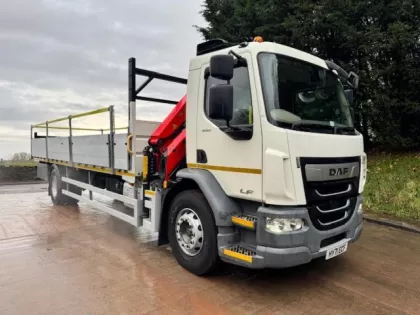 2021 DAF LF 260 EURO 6 Crane Mounted img