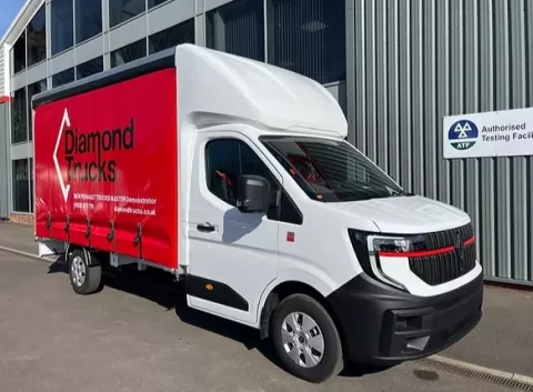Renault Master L3 Aerodynamic Curtain Sider RED Edition img