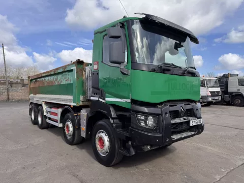 2015 Renault Range C430, Day Cab, 8x4, Steel Muck Away Body img