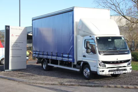 2024 FUSO Canter 7c18e - Curtainsider img