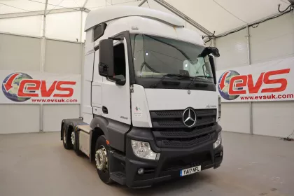 2017 (17 PLATE) Mercedes Benz Actros 2543 6x2 Euro 6 Tractor Units img