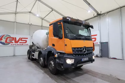 Full MOT & 6 Month Warranty! 2020 (20 PLATE) Mercedes Benz Actros 3240 8x4 Euro 6 Mixers img