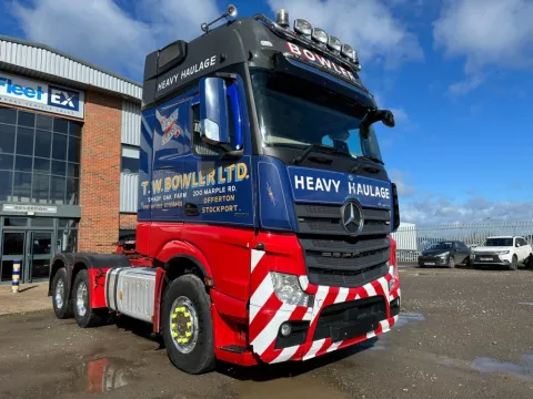 MERCEDES ACTROS 2651 *EURO 6* 6X4 120 TONNE TRACTOR UNIT 2018 - SJ67 KOB img