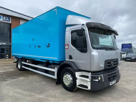 RENAULT D18-250 *EURO 6* 18 TONNE DEMOUNT BOX VAN 2017 - FN67 XYB img
