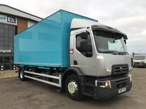 RENAULT D18-250 *EURO 6* 18 TONNE DEMOUNT BOX VAN 2017 - FN67 XYA img