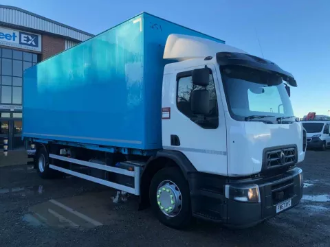 RENAULT D18-250 *EURO 6* 18 TONNE DEMOUNT BOX VAN 2017 - FN67 XYC img